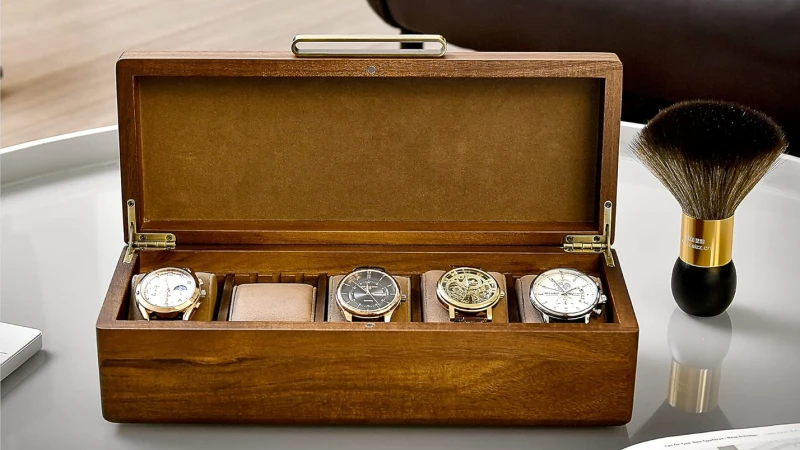 Luxury wooden watch box
