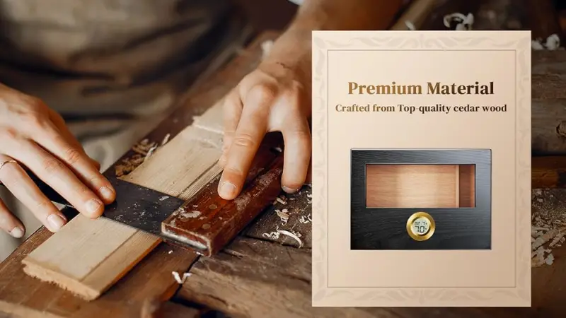 Spanish Cedar and Cigar Humidors