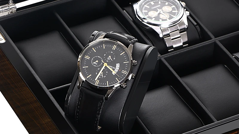 leather watch box