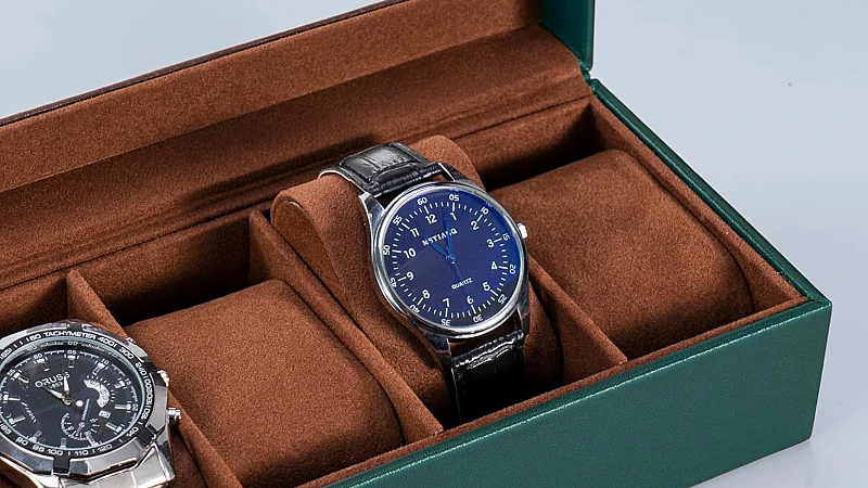 velvet watch box