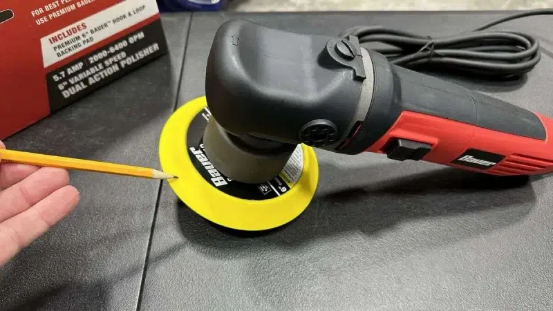 DA polisher speed setting adjustment