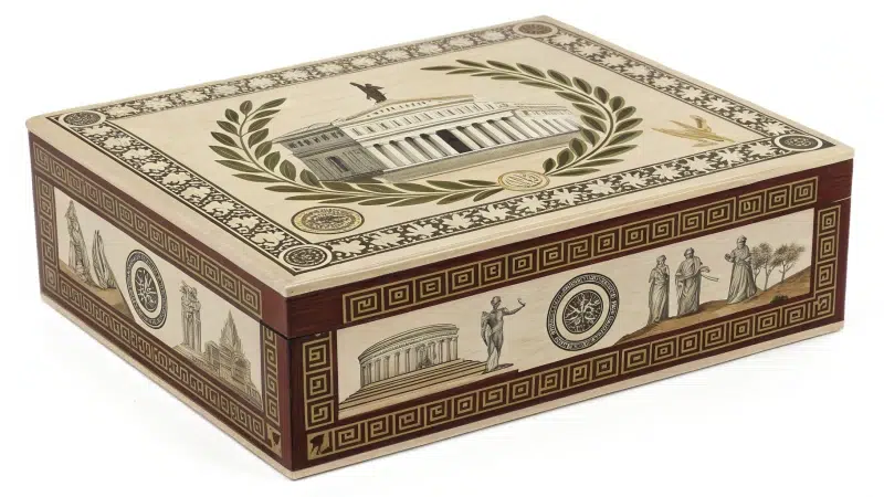 Exotic wood cigar box materials