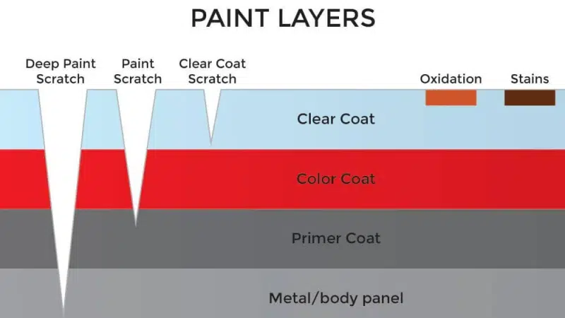 Glossy wine box with multi-layer lacquer breakdown