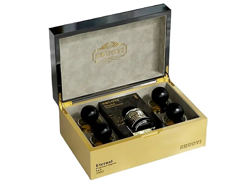 Cajas para perfumes de alto brillo