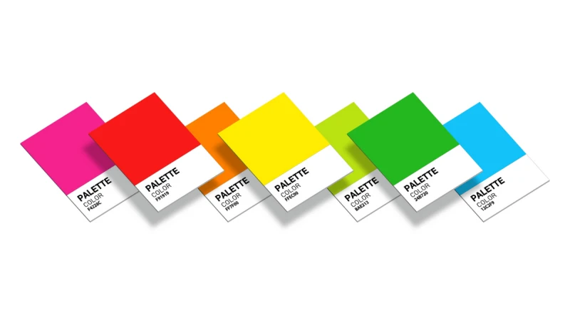 Luxury branding through consistent color design 01