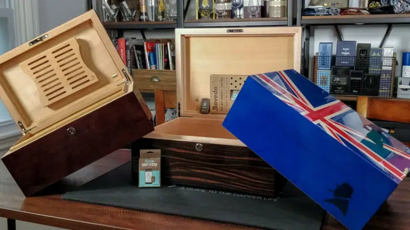 Machine-made luxury cigar box