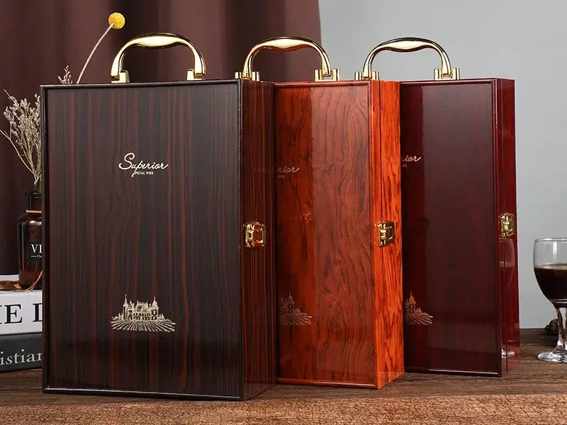 Piano Paint Red Wine Box