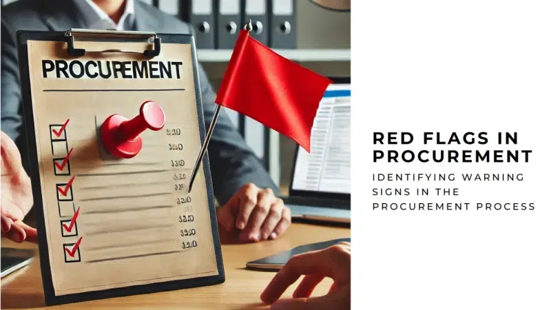 Supplier red flags to avoid