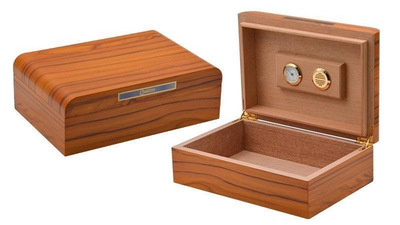 Humidor per sigari rivestito in cedro