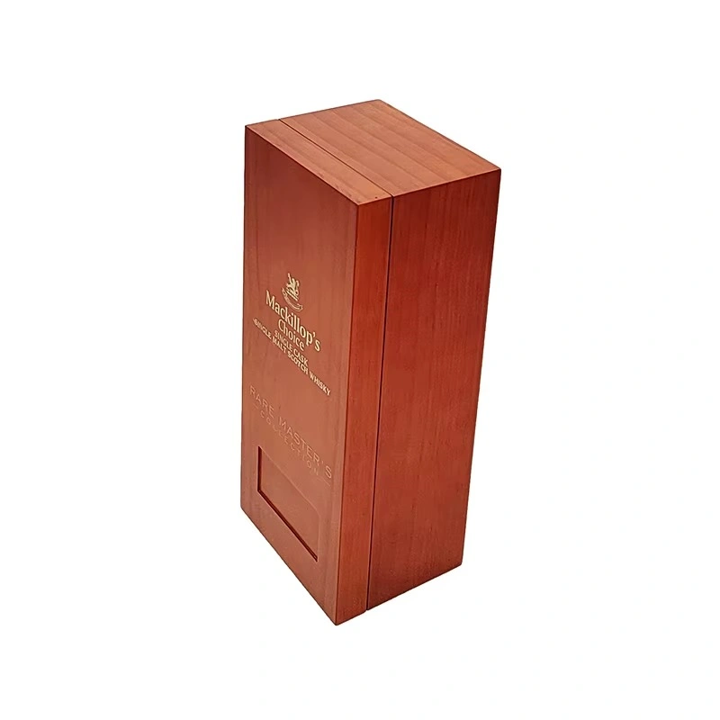 Mackillop's Choice wooden whisky box packaging