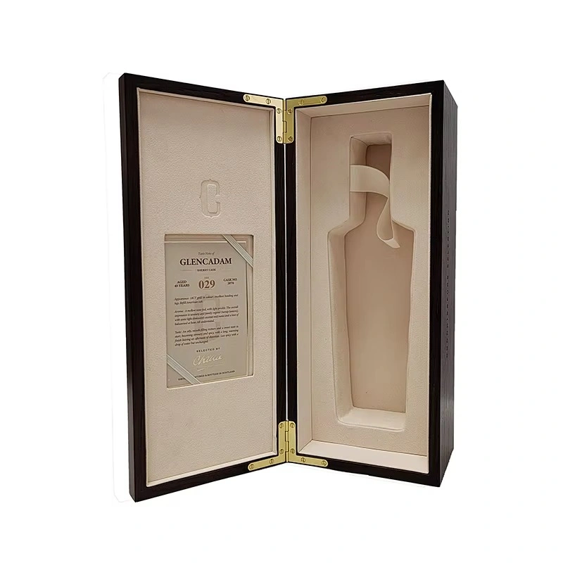 Luxury Glencadam whisky box with certificate
